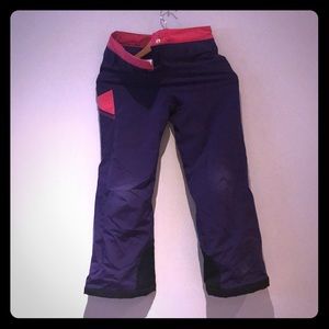 Girls Spyder ski pants
